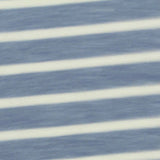 Light Blue Stripes Rib Knit, Poly-Cotton — texture