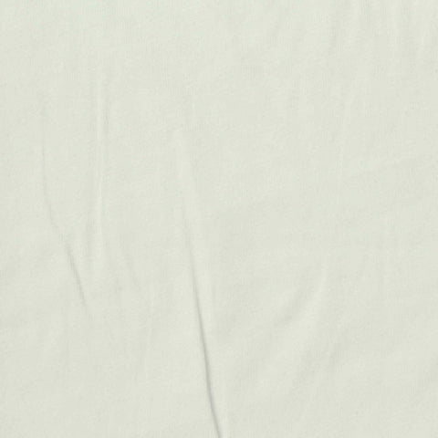 Cotton Stretch Jersey Knit Fabric, 157 gsm, 169 cm — White