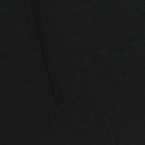 Cotton Stretch Jersey Knit Fabric, 167 gsm, 170 cm — Black