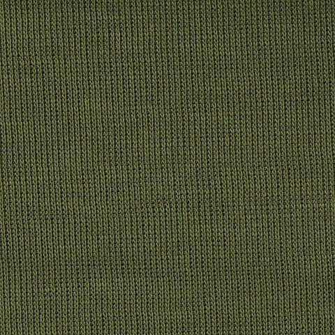 Cotton Polyester Scuba Knit Fabric, 312 gsm, 187 cm — Green