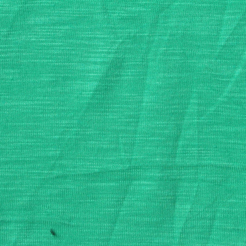 Green Heathered-Marl Jersey Knit, Cotton-Modal