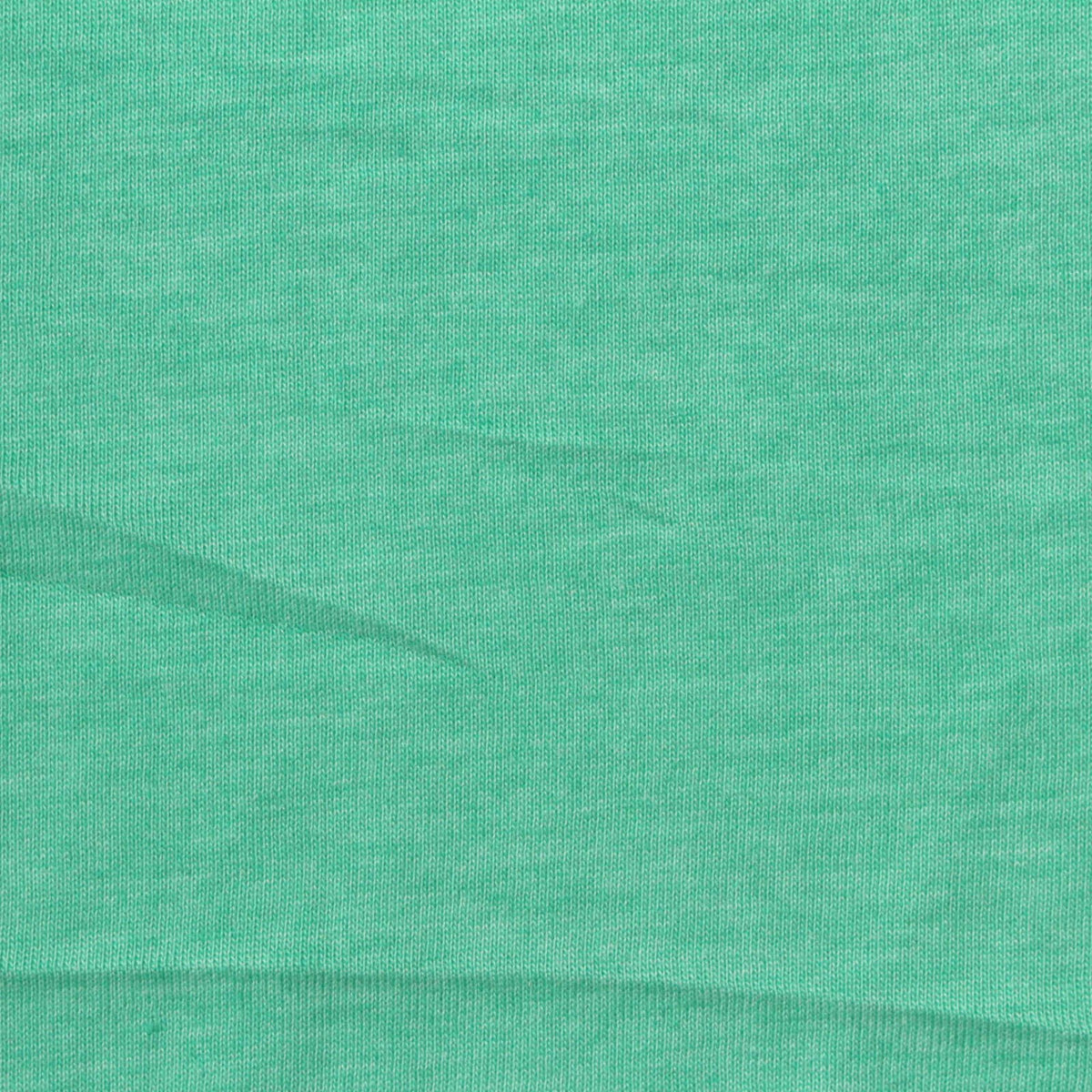 Light Green Marl Jersey Knit, Poly-Cotton, 165 gsm