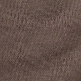 Brushed 100% Cotton French Terry Fabric, 260 gsm, 182 cm — Brown — texture