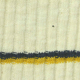 Dark Blue Horizontal-Stripe Rib Knit — texture