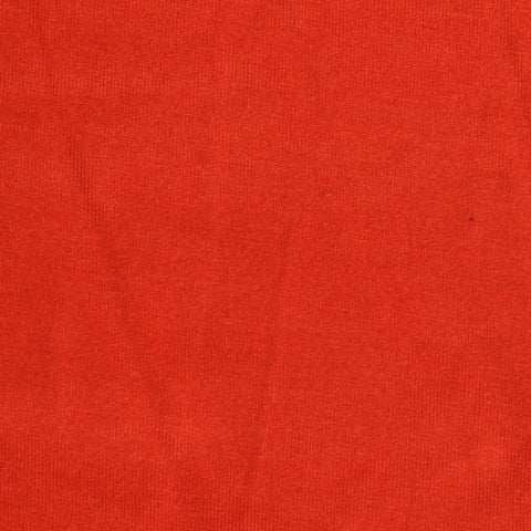 Polyester Cotton Blend Jersey Knit Fabric, 180 gsm, 184 cm — Red
