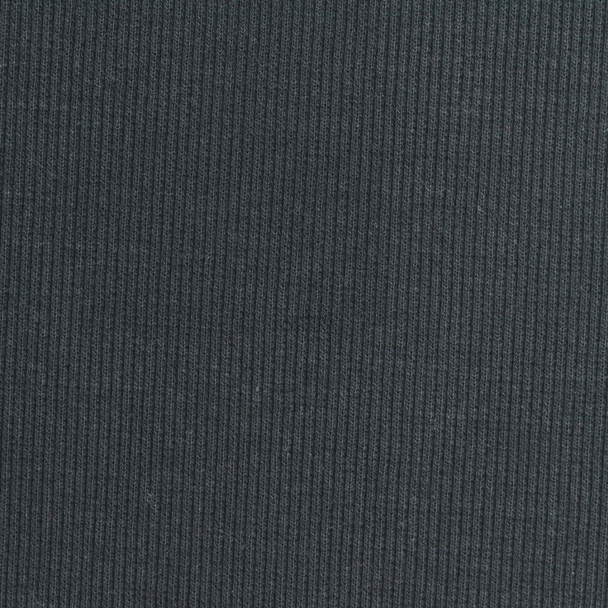 100% Cotton Rib Knit Fabric, 370 gsm, 114 cm — Navy