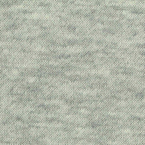 Light Grey Marl French Terry, Cotton, 300 gsm