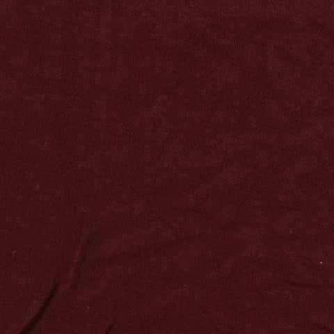 100% Cotton Interlock Knit Fabric, 193 gsm, 162 cm — Red