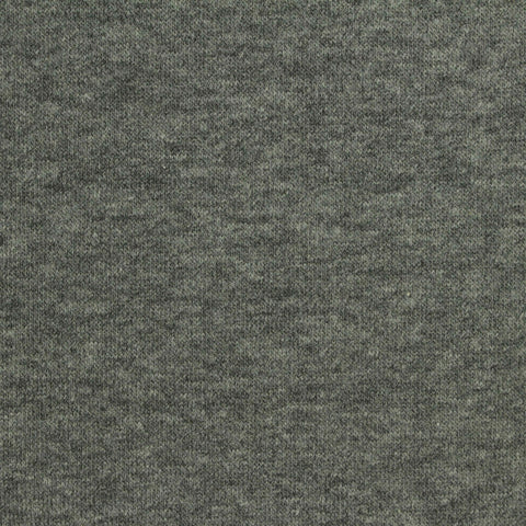 Grey Marl French Terry, Cotton, 290 gsm