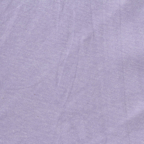 Polyester Cotton Stretch Rib Knit Fabric, 190 gsm, 170 cm — Purple