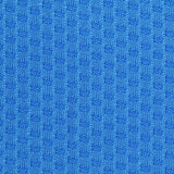 Jacquard 100% Polyester Knit Fabric, 206 gsm, 148 cm — Blue — texture