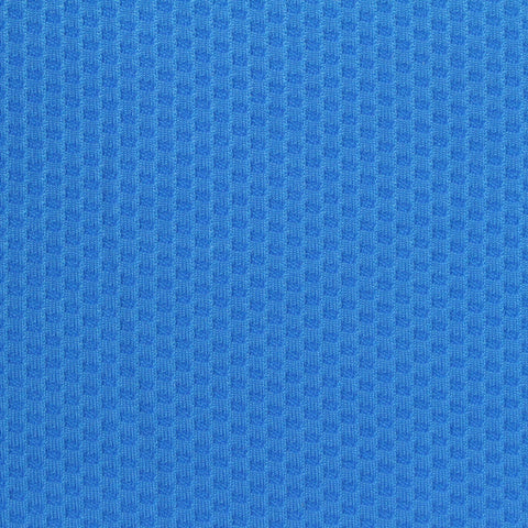 Jacquard 100% Polyester Knit Fabric, 206 gsm, 148 cm — Blue