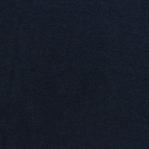 100% Cotton French Terry Fabric, 238 gsm, 157 cm — Navy