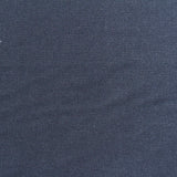 Dark Blue Marl Jersey Knit, Cotton-Poly
