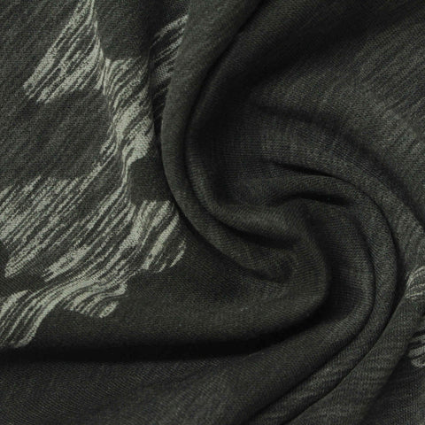 Light Grey Marl French Terry, Poly-Modal, 229 gsm