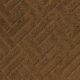 Brown Tone-on-Tone French Terry, Cotton-Poly
