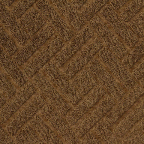 Brown Tone-on-Tone French Terry, Cotton-Poly