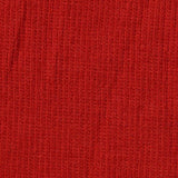 Polyester Cotton Stretch Rib Knit Fabric, 302 gsm, 99 cm — Red — texture