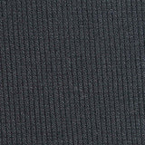 Polyester Stretch Rib Knit Fabric, 323 gsm, 116 cm — Navy — texture