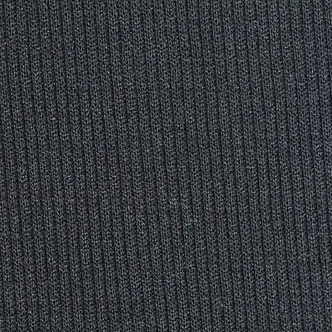 Polyester Stretch Rib Knit Fabric, 323 gsm, 116 cm — Navy