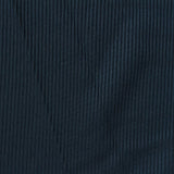 Polyester Stretch Rib Knit Fabric, 355 gsm, 127 cm — Navy