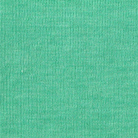 Polyester Cotton Rib Knit Fabric, 223 gsm, 187 cm — Green