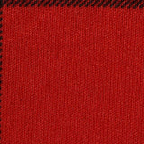 Red Plaid Chunky Knit, Polyester — texture