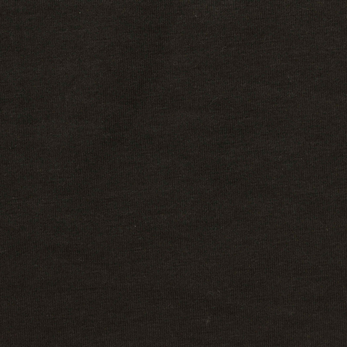 Cotton Viscose Jersey Knit Fabric, 170 gsm, 155 cm — Black