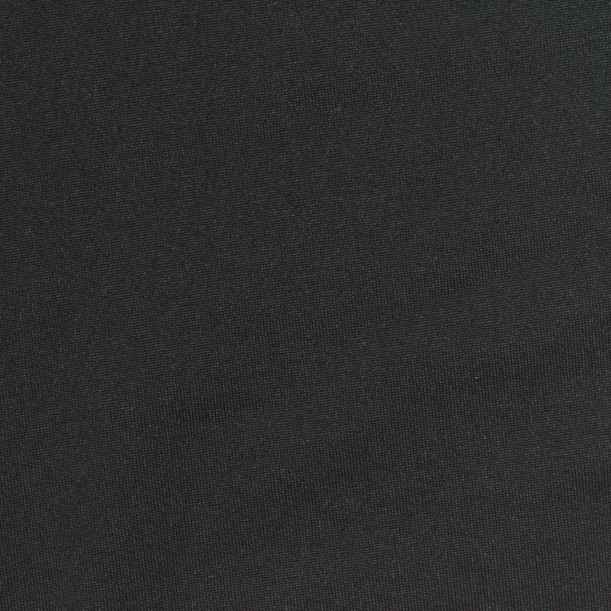 Brushed Polyester Stretch Milk Silk Knit Fabric, 265 gsm, 150 cm — Black