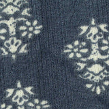 White Floral Pointelle Knit, Polyester — texture