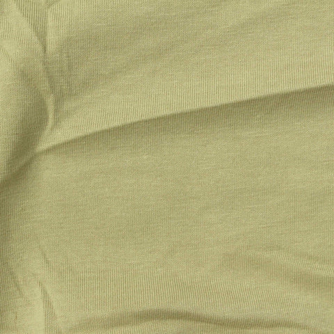 Cotton Polyester Jersey Knit Fabric, 175 gsm, 165 cm — Khaki