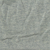 Dark Blue Horizontal-Stripe Jersey Knit, Polyester