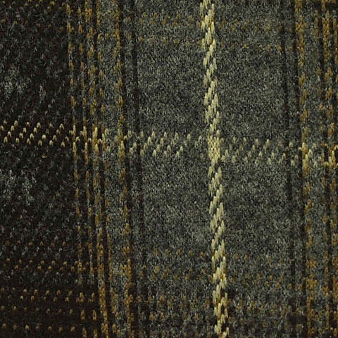 Grey Plaid Jacquard, Polyester, 345 gsm