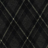 Dark Grey Argyle Jacquard, Poly-Viscose