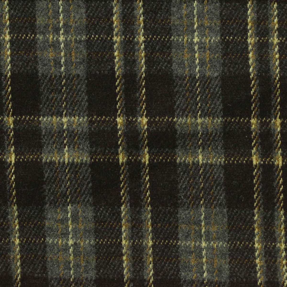 Grey Plaid Jacquard, Polyester, 358 gsm