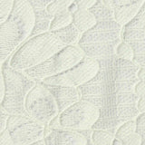 Cream Floral Lace, Nylon — texture