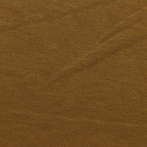 Polyester Viscose Stretch Scuba Knit Fabric, 250 gsm, 160 cm — Khaki