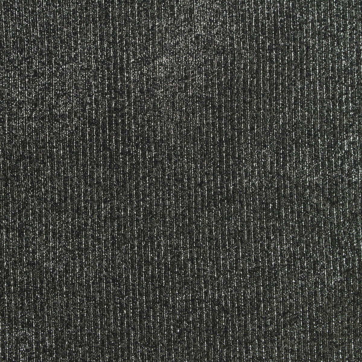 Dark Grey Marl Rib Knit, Cotton, 240 gsm
