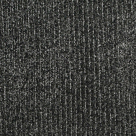 Dark Grey Marl Rib Knit, Cotton, 240 gsm
