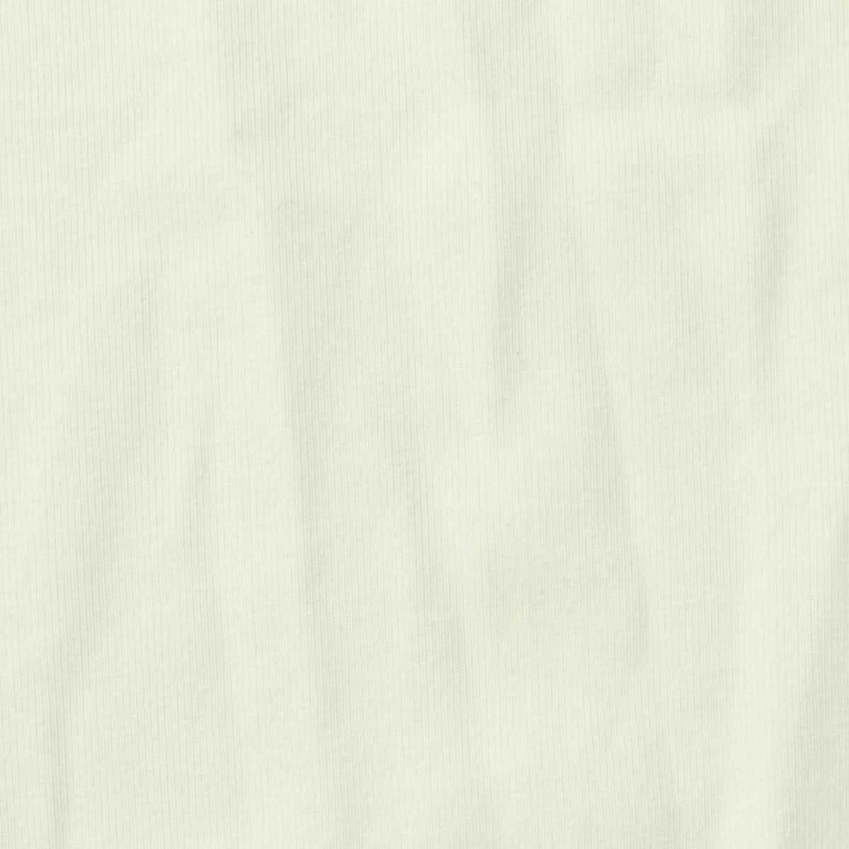 Cotton Stretch Rib Knit Fabric, 210 gsm, 160 cm — White