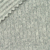 Viscose Polyester Stretch Rib Knit Fabric, 240 gsm, 175 cm — Grey — texture