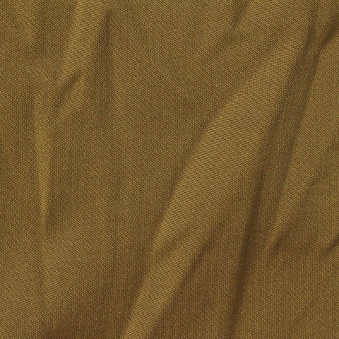 Brushed Polyester Stretch Sateen Fabric, 250 gsm, 168 cm — Khaki