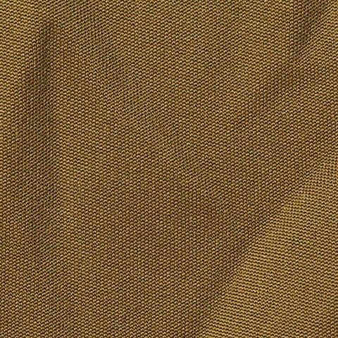 Brushed Polyester Stretch Sateen Fabric, 250 gsm, 168 cm — Khaki