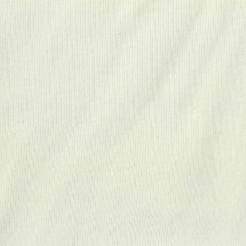 100% Cotton Rib Knit Fabric, 300 gsm, 194 cm — Beige