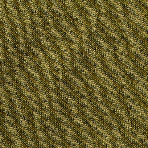 Olive Marl Interlock Knit, Polyester, 300 gsm