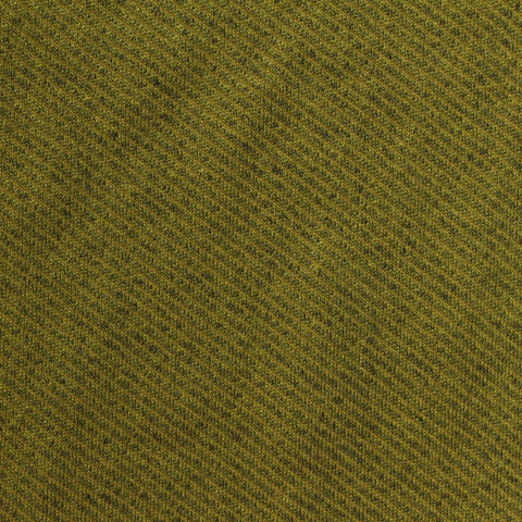 Olive Marl Interlock Knit, Polyester, 300 gsm