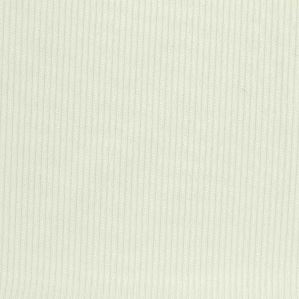 White Rib Knit, Polyester
