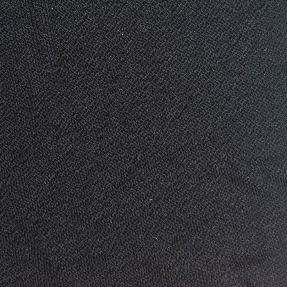 Brushed Viscose Stretch Jersey Knit Fabric, 185 gsm, 165 cm — Black