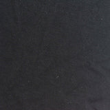 Brushed Viscose Stretch Jersey Knit Fabric, 185 gsm, 165 cm — Black