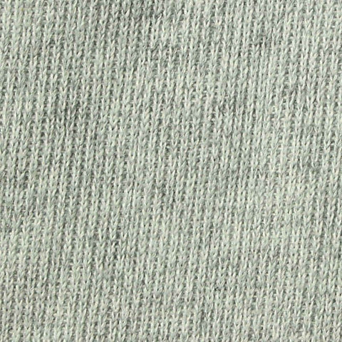 Light Grey Marl Rib Knit, Polyester, 230 gsm, 175 cm